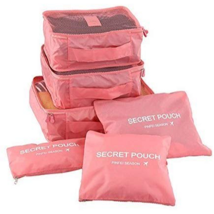 Travel Luggage Organizer Bag 6 Pcs set