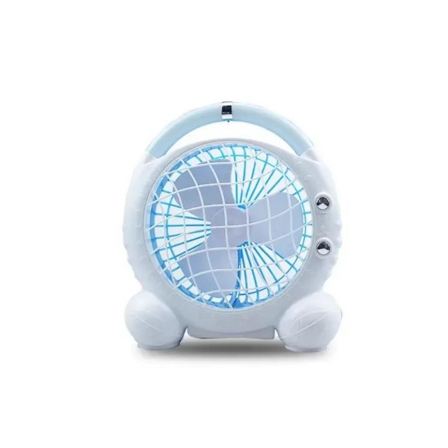 Portable Mini Fan with Led Light JR-5500