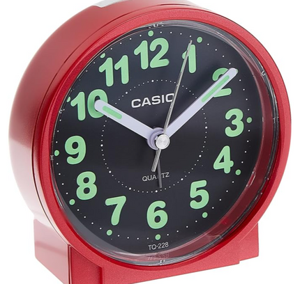 Casio Analog Beep Alarm Table Clock Tq-228-4Df