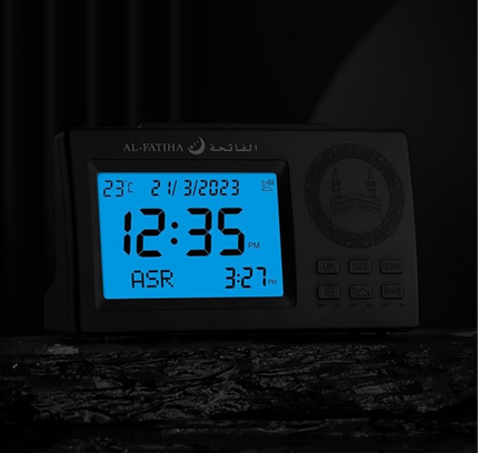 Azan Islamic Digital Table Clock FAJ-106