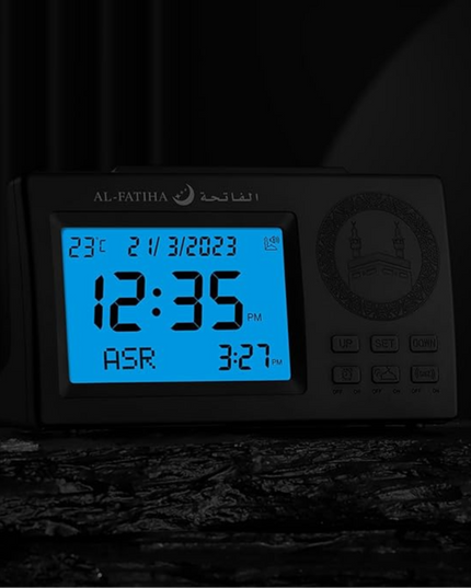 Azan Islamic Digital Table Clock FAJ-106
