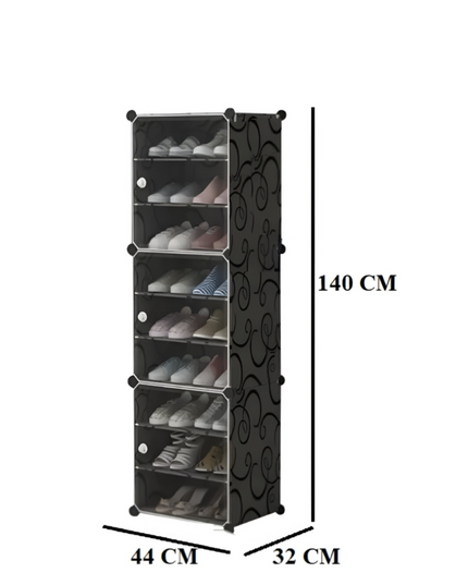 Shoe Rack 1 Column 9 Layers 3 Doors