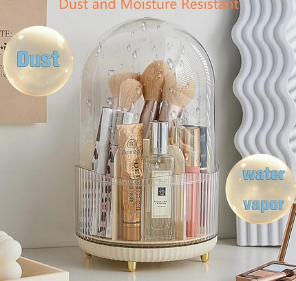 Makeup Brush Holder Oragnizer With Lid