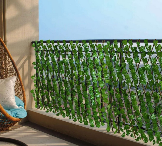 Artificial Home Garden Lvy Leaf Fence
