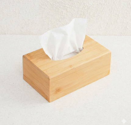Tissue Box Wooden