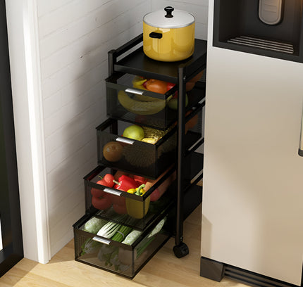 رف عربة المطبخ متعدد الطبقات