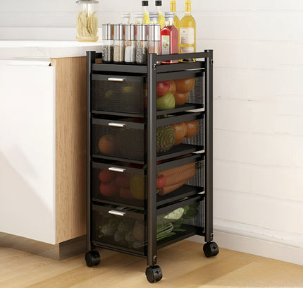 رف عربة المطبخ متعدد الطبقات