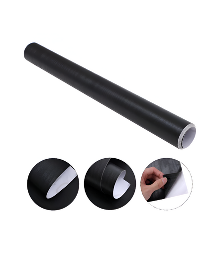 Self Adhesive Paper Rolls Black 10 mtr