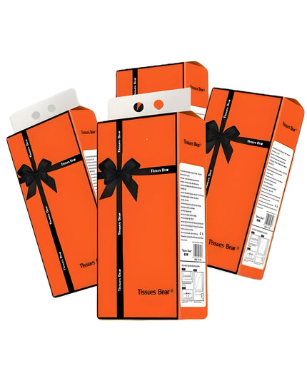 Wall Hanging Tissue Bear 4pcs