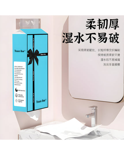 Wall Hanging Tissue Bear 4pcs