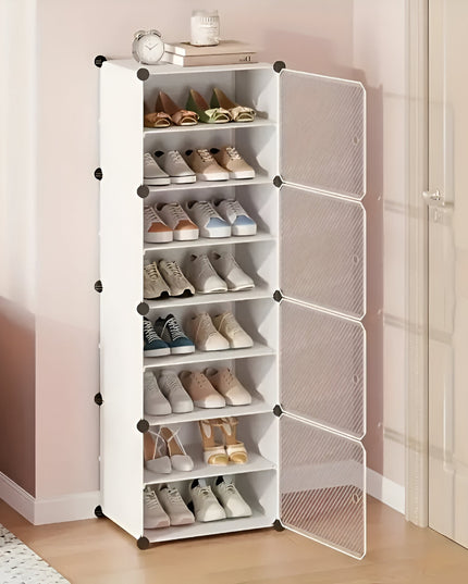 Shoe Rack 1 Column 8 Layer 4 Doors