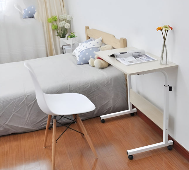 حامل كمبيوتر محمول خشبي قابل للتعديل