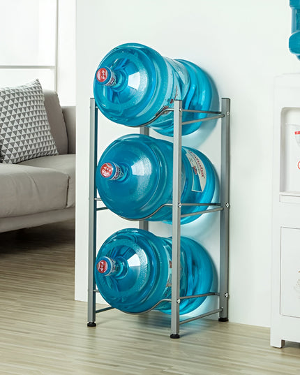 رف زجاجات المياه ذو 3 طبقات