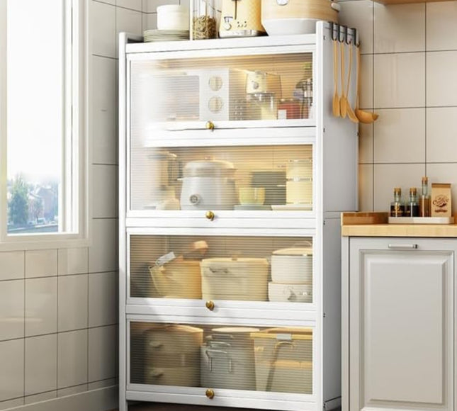Multifunctional Storage Cabinet 4 Layer