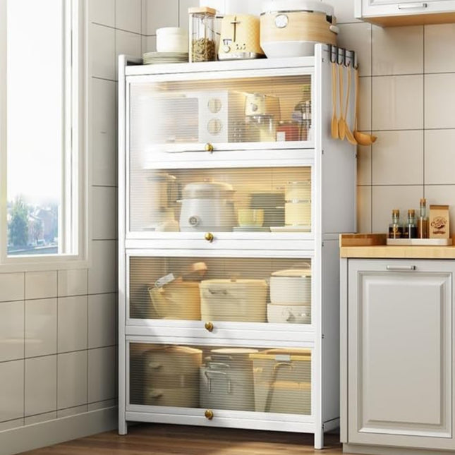 خزانة تخزين متعددة الوظائف مكونة من 4 طبقات