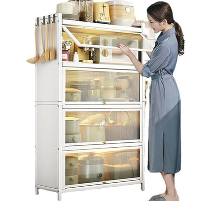 خزانة تخزين متعددة الوظائف مكونة من 4 طبقات