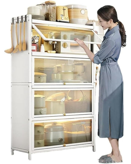 Multifunctional Storage Cabinet 4 Layer