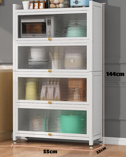 Multifunctional Storage Cabinet 4 Layer