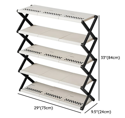 Foldable Shoe Rack 5 Layers