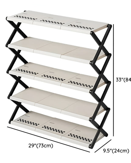 Foldable Shoe Rack 5 Layers